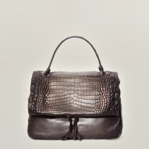 Noelle – Borsa a mano in coccodrillo