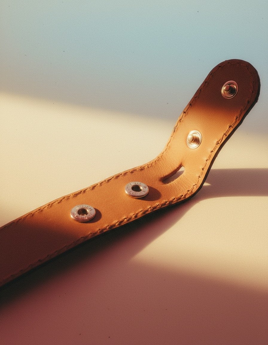 Fibbia Era e cintura in camoscio tie-dye 40mm - immagine 2